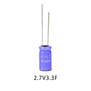 2.7V 3.3F Radial Supercapacitor