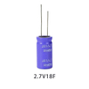 2.7V 18F Radial Supercapacitor