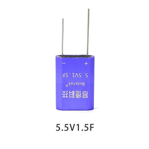 5.5V 1.5F Radial Supercapacitor